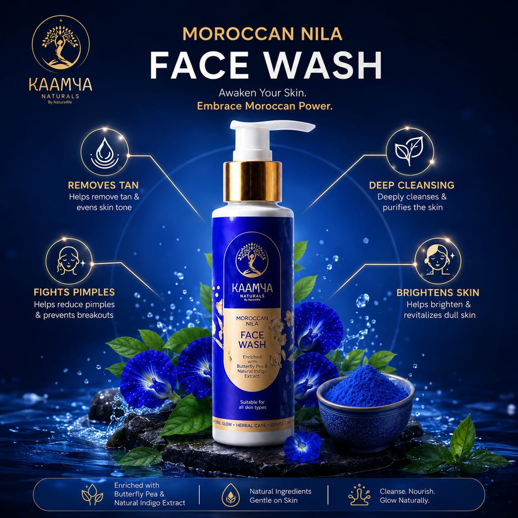 Kaamya Naturals Moroccan Nila Face Wash