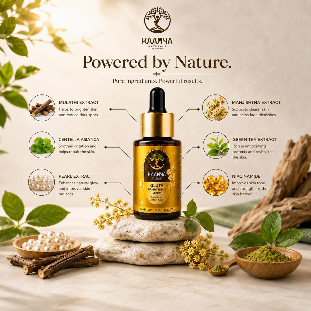 Kaamya Naturals Gluta Brightening Serum
